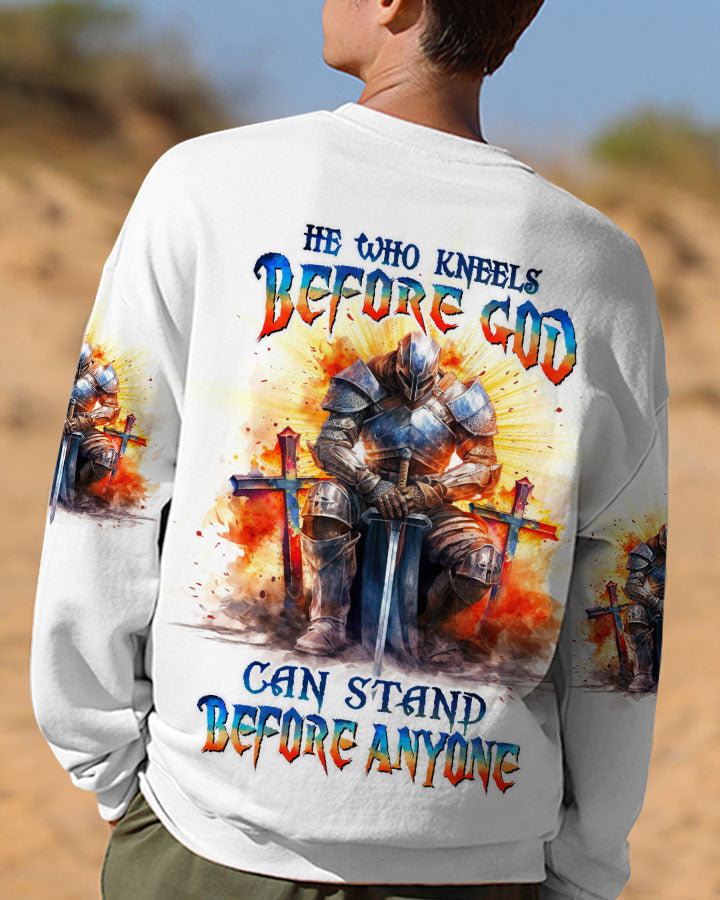 He Who Kneels Before God Men's All Over Print Shirt - Tltw0710233