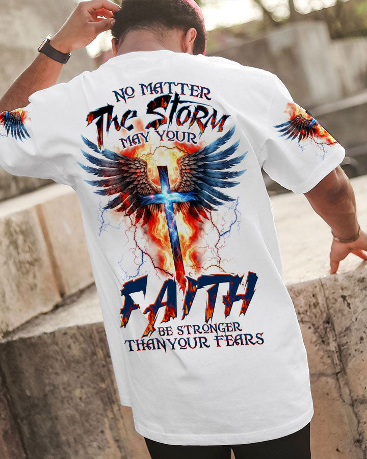 No Matter The Storm Men's All Over Print Shirt - Tltw0607232