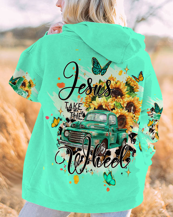 Jesus Take The Wheel Women's All Over Print Shirt - Tltw1909232