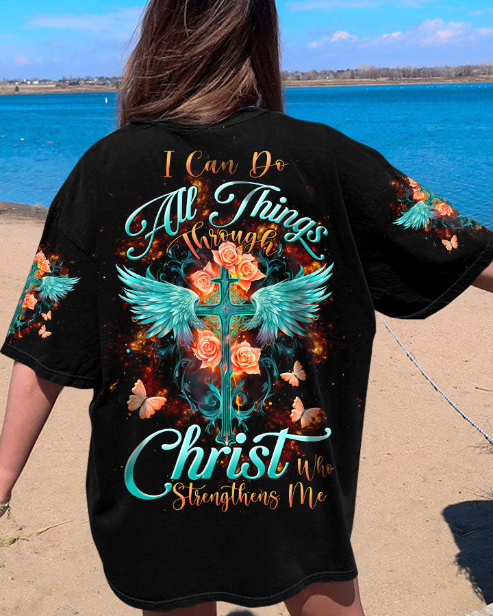 I Can Do All Things Through Christ Women's All Over Print Shirt - Tltw2909232