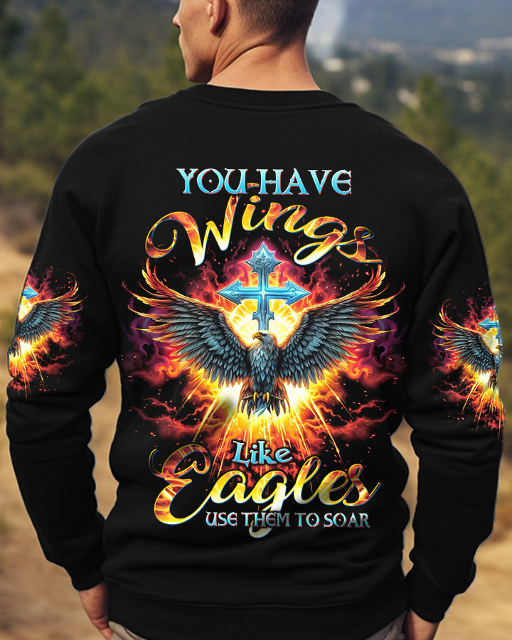 You Have Wings Like Eagles Men's All Over Print Shirt - Tltw1110233