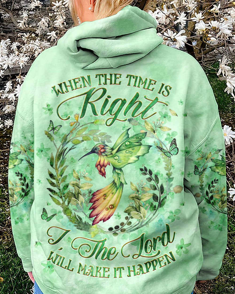 When The Time Is Right Women's All Over Print Shirt - Yhhg3108234