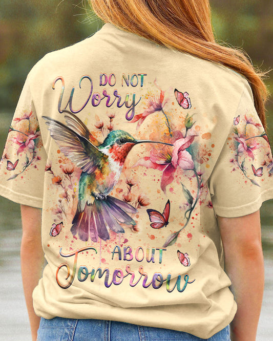 Do Not Worry About Tomorrow Women's All Over Print Shirt - Yhhg0707237