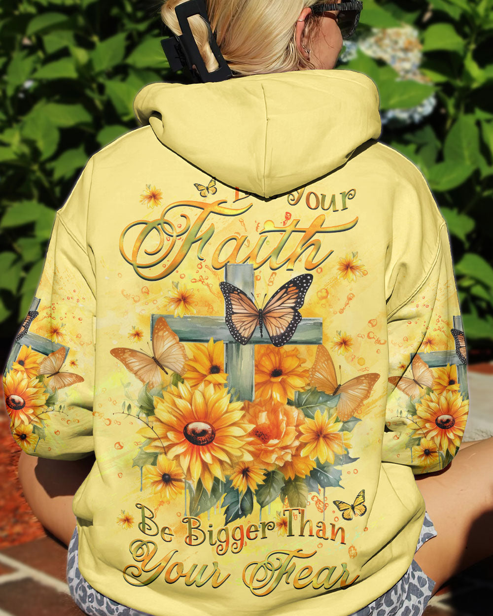 Let Your Faith Be Bigger Than Your Fear Women's All Over Print Shirt - Yhhg1010233