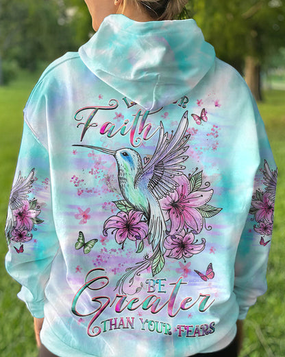 Let Your Faith Be Greater Than Your Fear Women's All Over Print Shirt - Yhhg0410233