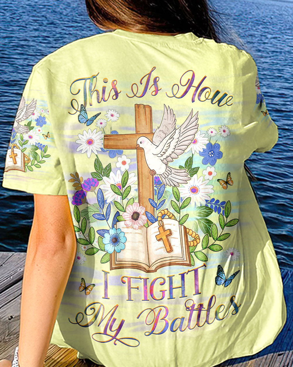 This Is How I Fight My Battles Women's All Over Print Shirt - Yhhg1409232