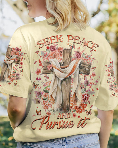 Seek Peace And Pursue It Women's All Over Print Shirt - Yhhg2807233