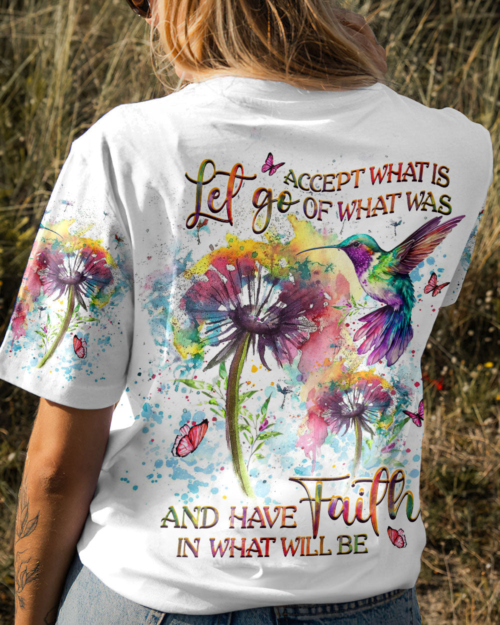 Accept What is Let Go of What Was Women's All Over Print Shirt - Yhhg1207233