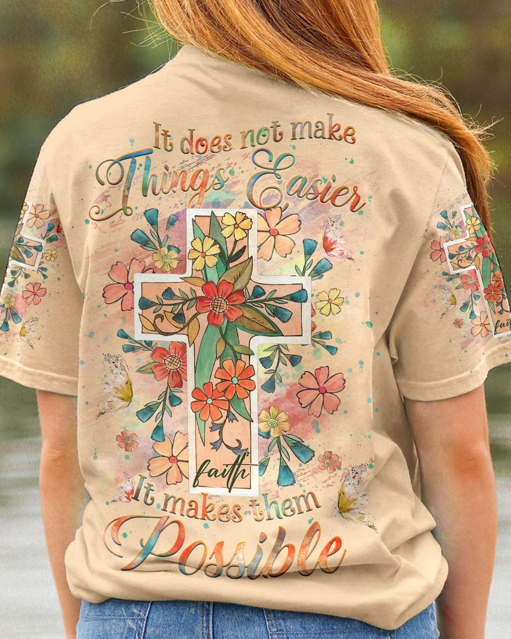 It Does Not Make Things Easier Women's All Over Print Shirt - Yhhg0809234