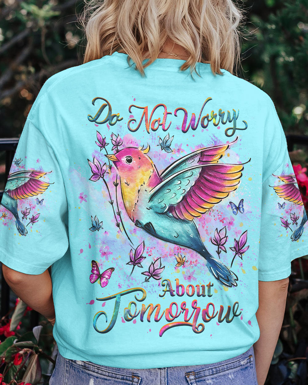 Do Not Worry About Tomorrow Women's All Over Print Shirt - Yhhg2707233