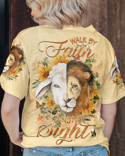 Walk By Faith Not By Sight Women's All Over Print Shirt - Yhhg2209232