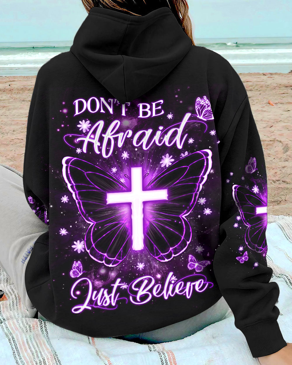 Don't Be Afraid Just Believe Women's All Over Print Shirt - Yhdu1309231