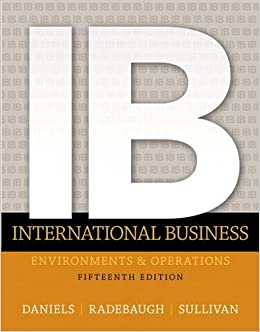 (with answers and question bank)International Business 15th Edition by John D. Daniels