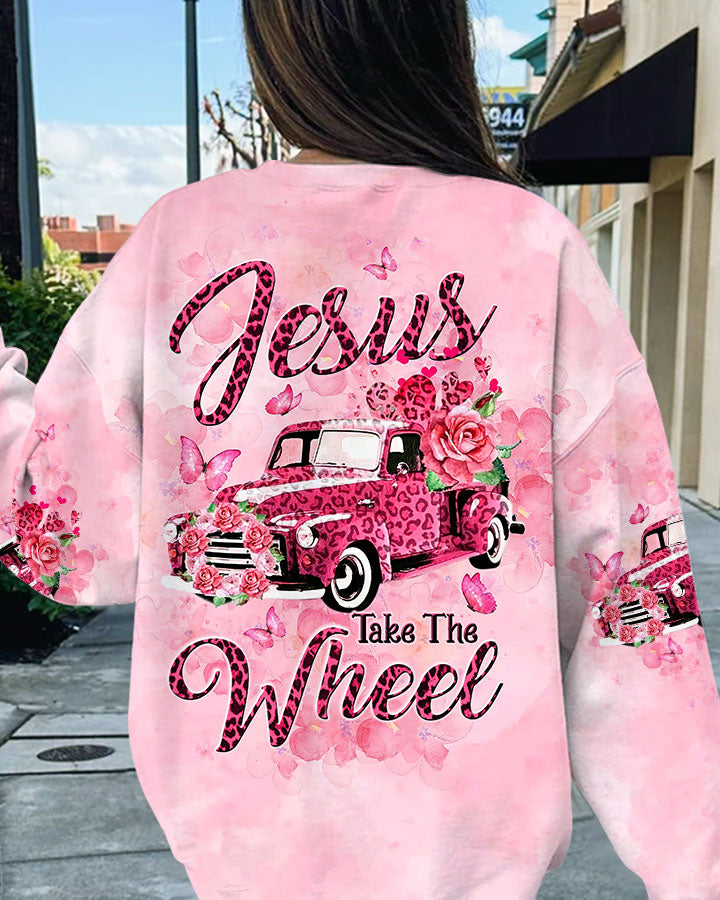 Jesus Take The Wheel Women's All Over Print Shirt - Tltw2110233