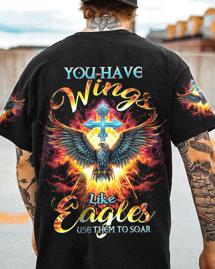 You Have Wings Like Eagles Men's All Over Print Shirt - Tltw1110233