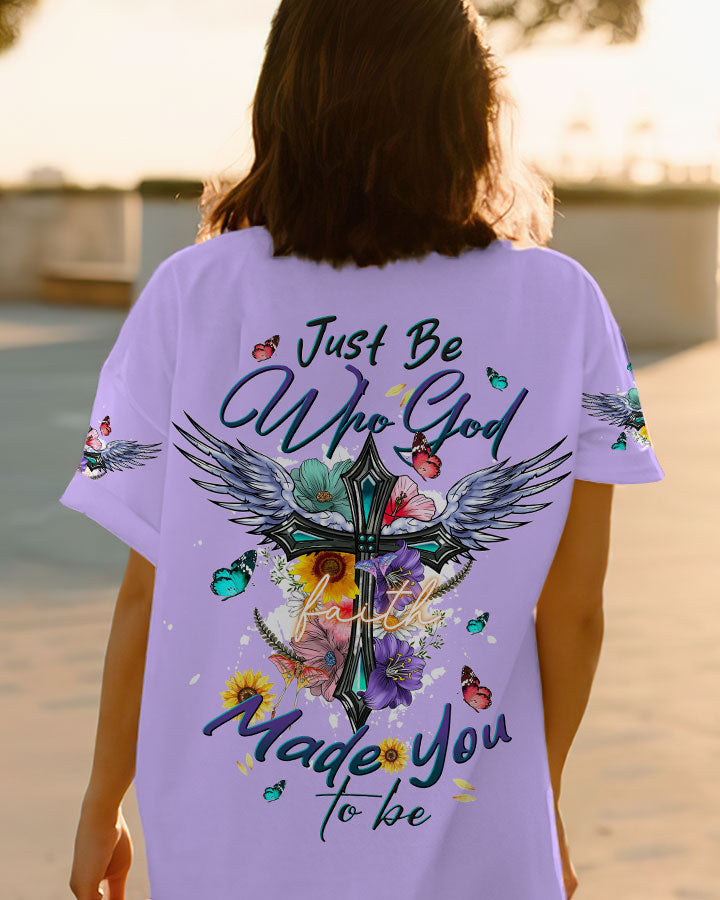 Just Be Who God Made You To Be Women's All Over Print Shirt - Tltw1407234