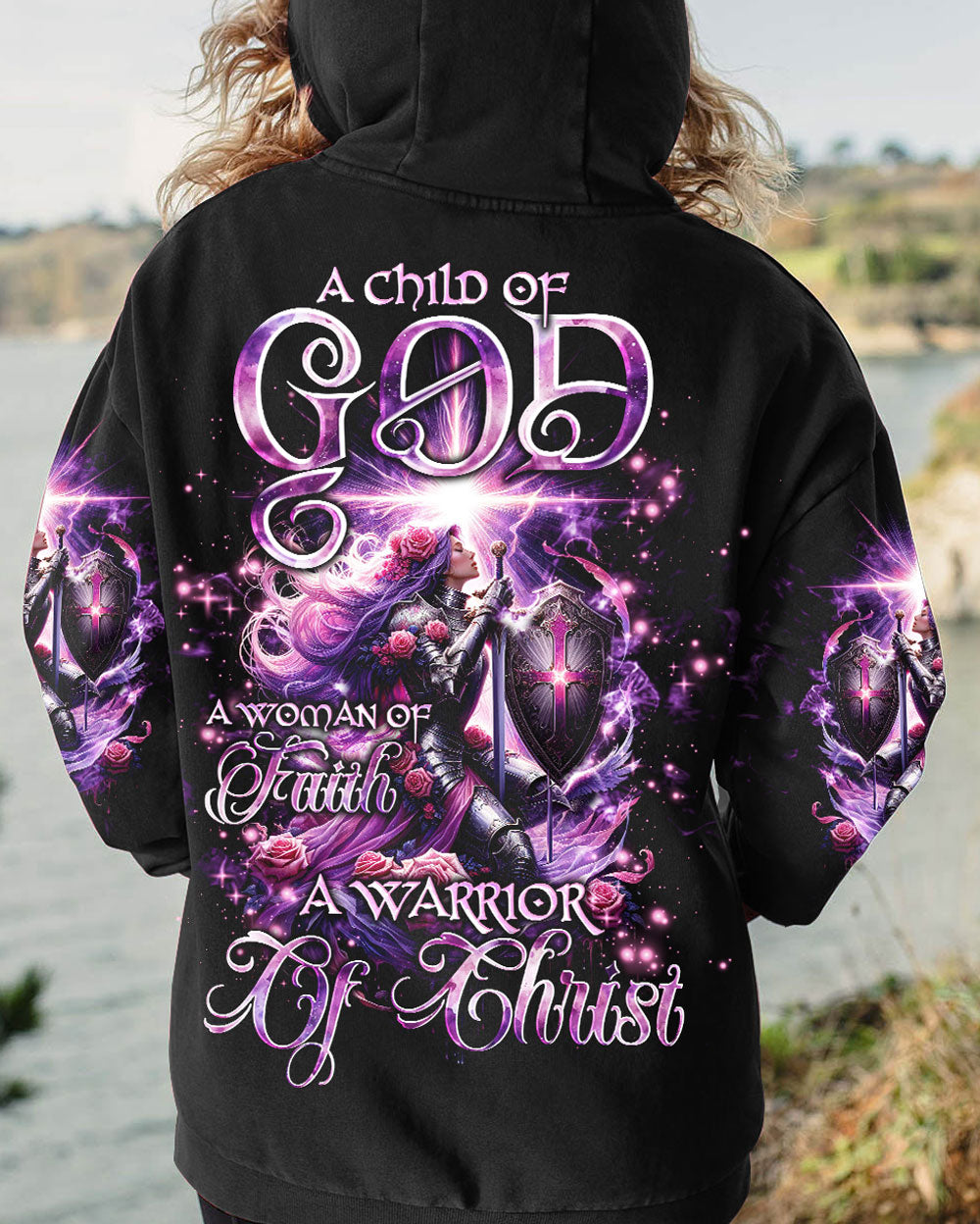 A Warrior Of Christ Women's All Over Print Shirt - Tlno2610232