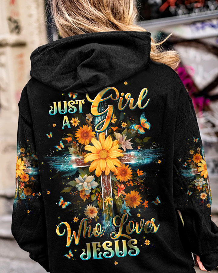 Just A Girl Who Loves Jesus Women's All Over Print Shirt - Tltw2310234