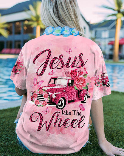 Jesus Take The Wheel Women's All Over Print Shirt - Tltw2110233