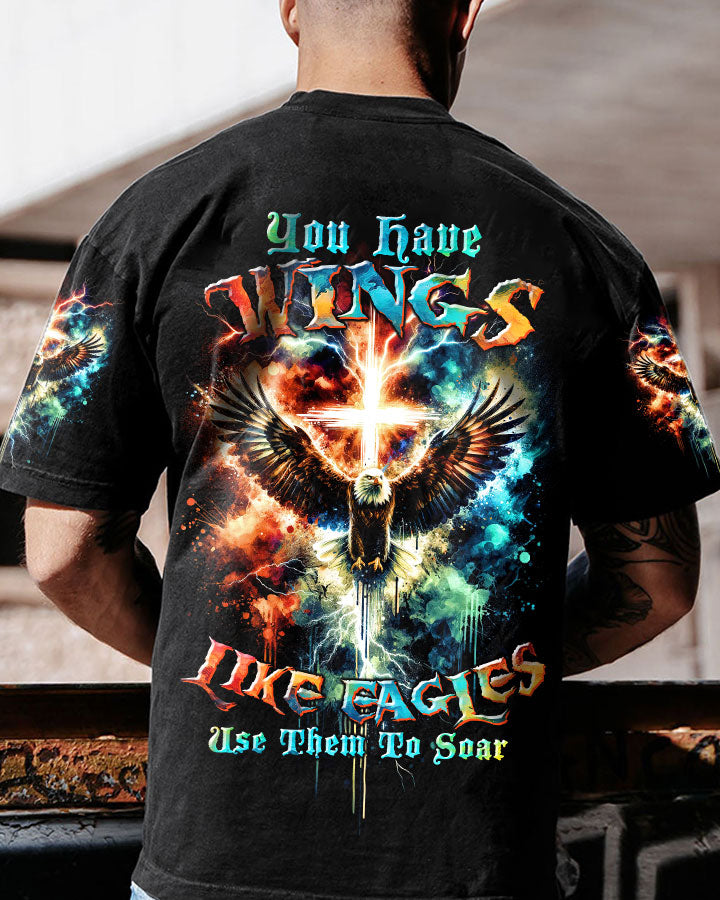 You Have Wings Like Eagles Men's All Over Print Shirt - Tltw1412234