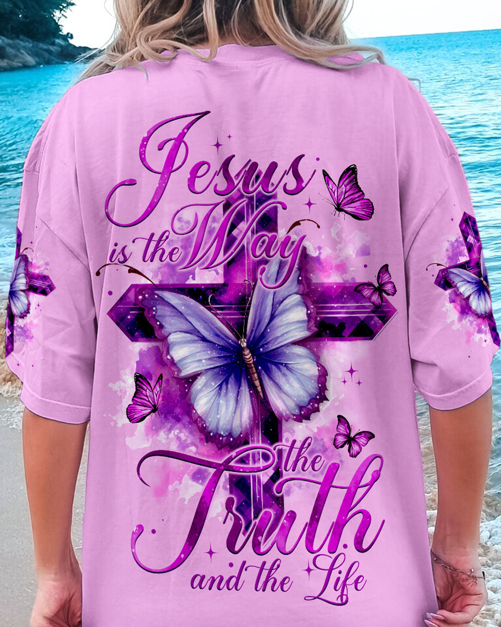 Jesus Is The Life Women's All Over Print Shirt - Tytm0609234