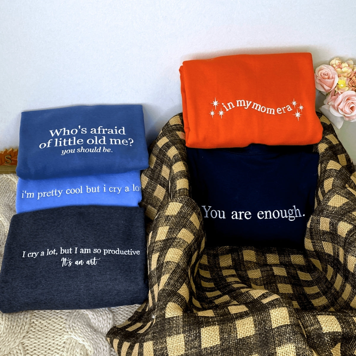 Custom Embroidered Neckline Collar Hoodie