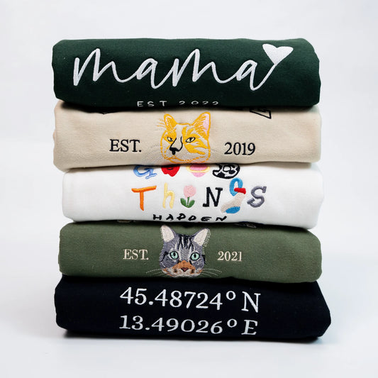 Custom Embroidered Shirt – Personalized Your Style!