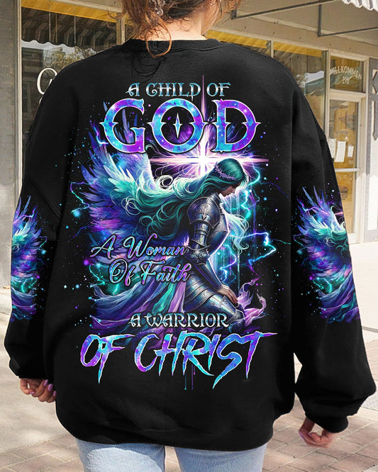 A Warrior Of Christ Women's All Over Print Shirt - Tlno0411234