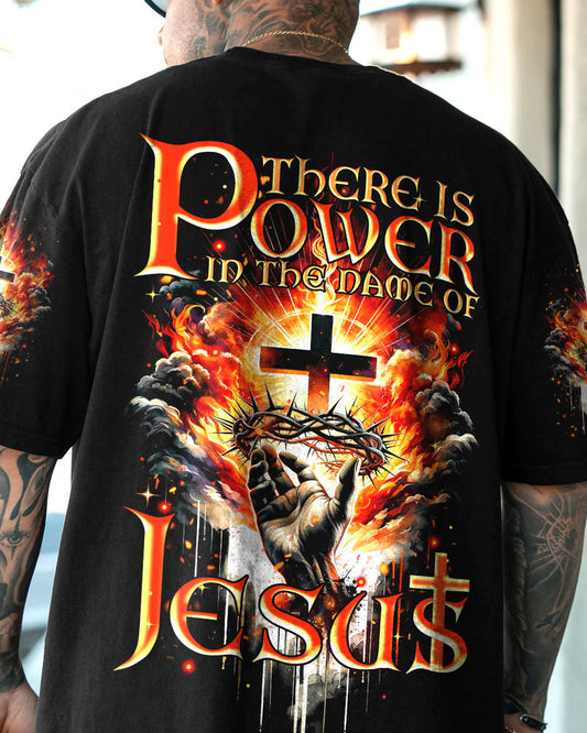 There Is Power In The Name Of Jesus Men's All Over Print Shirt - Tytm2201242