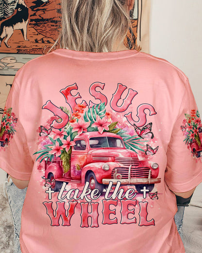 Jesus Take The Wheel Women's All Over Print Shirt - Tytm1112232