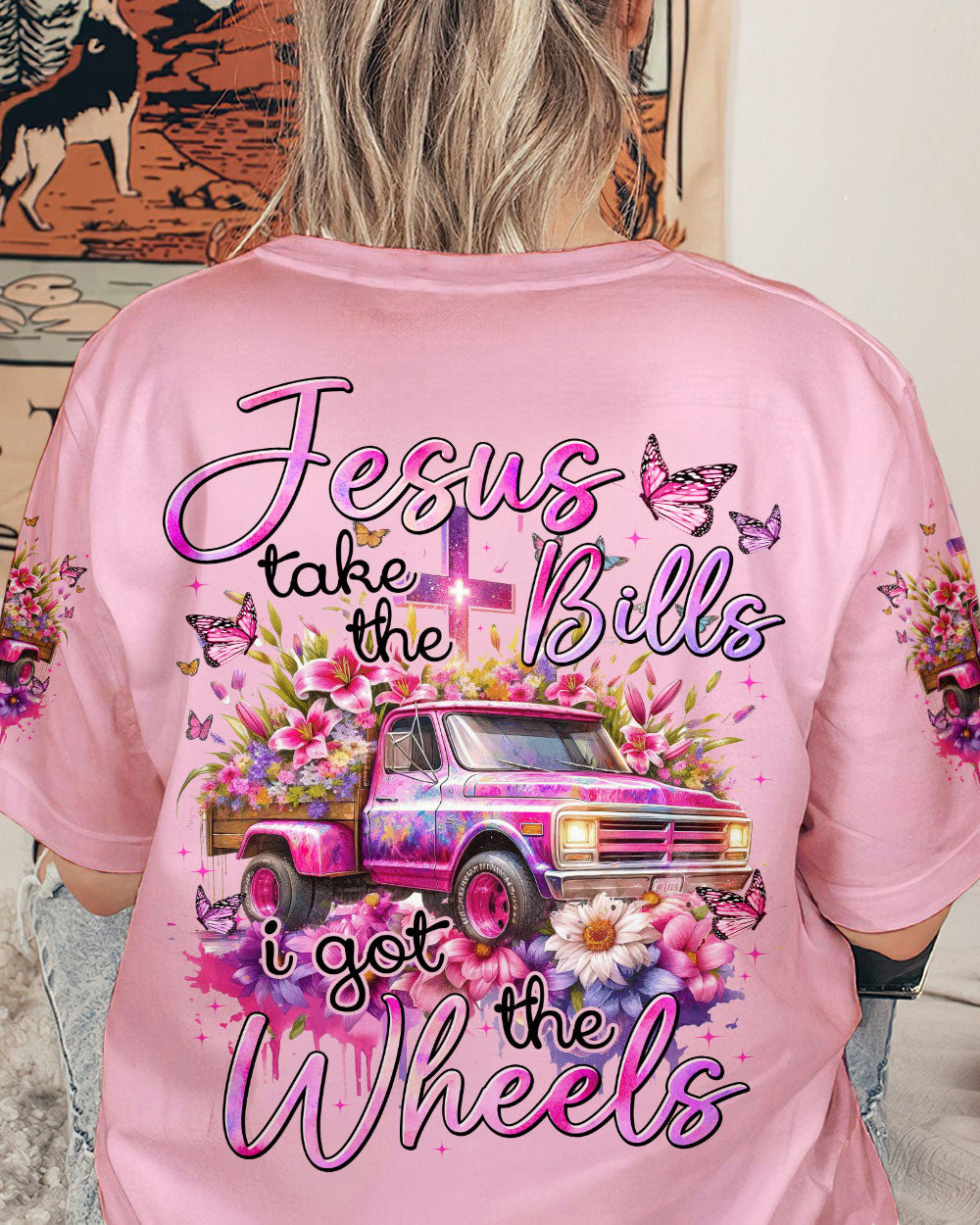 Jesus Take The Bills Women's All Over Print Shirt - Tytm1811233