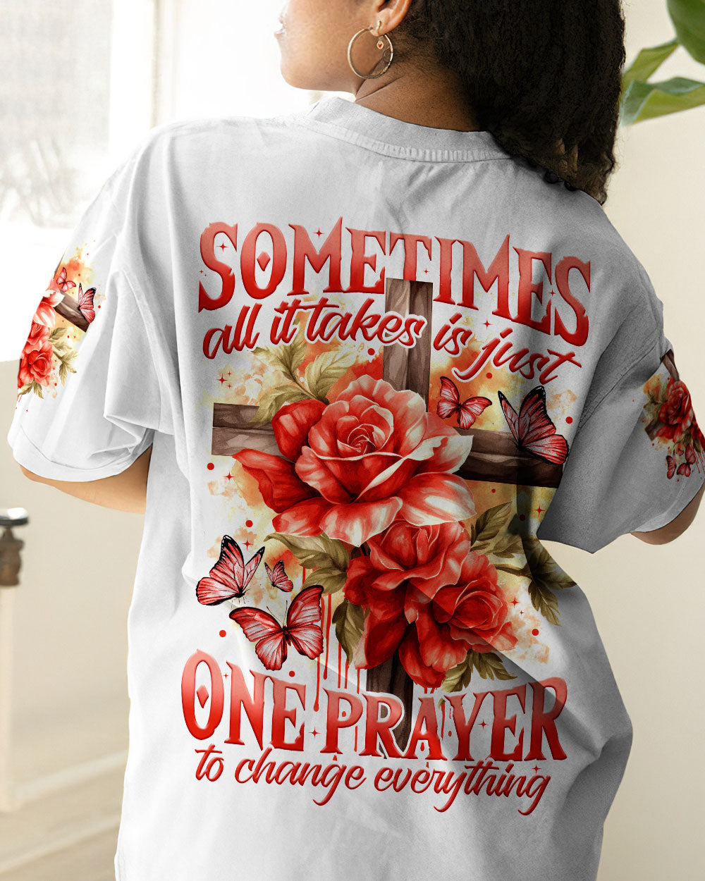 One Prayer To Change Everything Women's All Over Print Shirt - Tytm2308234