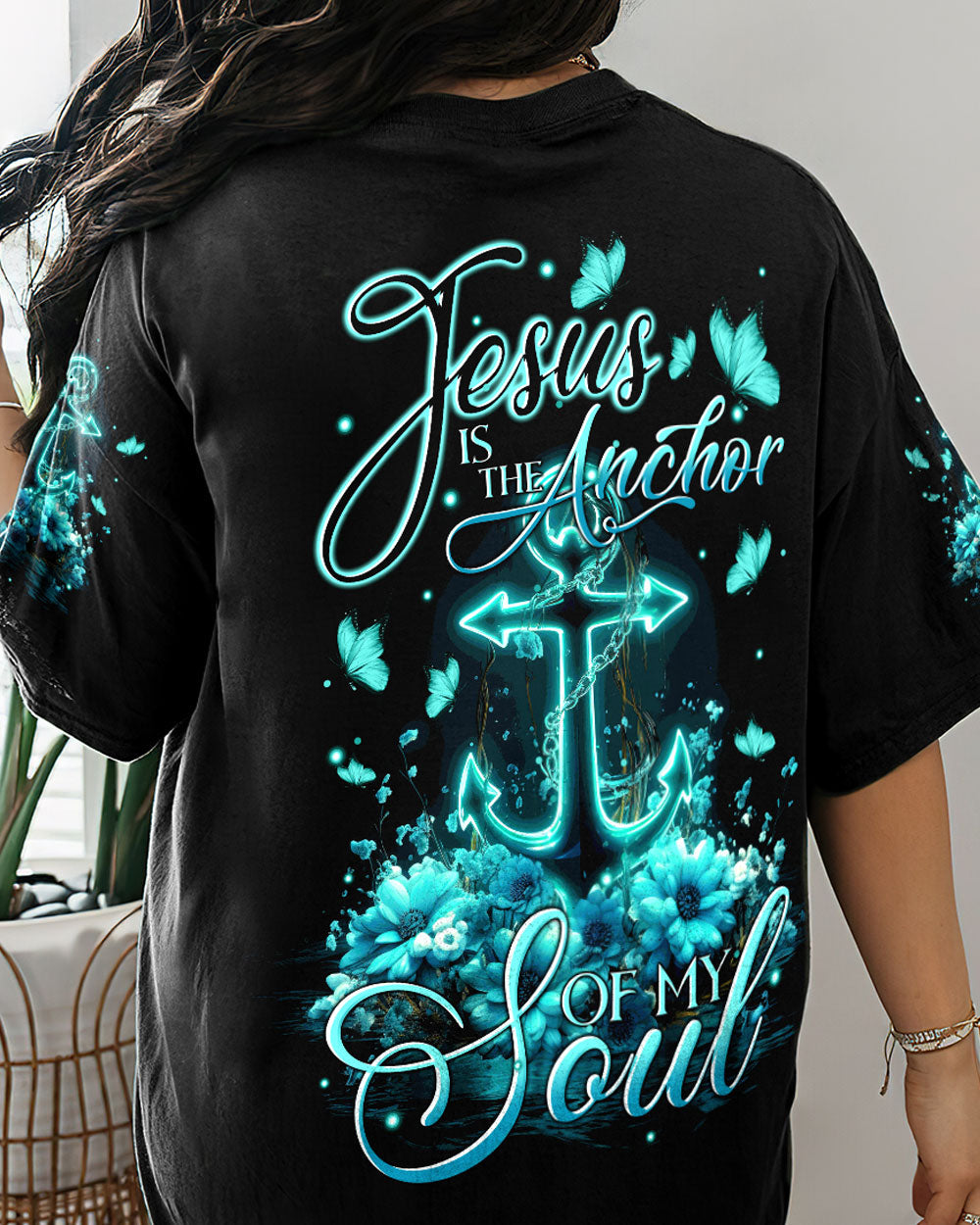 Jesus Is The Anchor Of My Soul Women's All Over Print Shirt - Tytm1310233