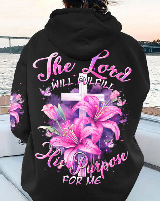 The Lord Will Fulfill His Purpose For Me Women's All Over Print Shirt - Tytm0801244