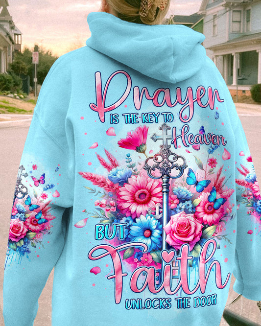 Prayer Is The Key To Heaven Women's All Over Print Shirt - Tytm2211231