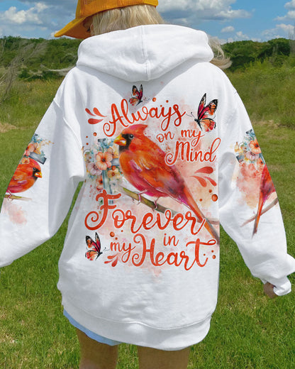 Always On My Mind Forever In My Heart Women's All Over Print Shirt - Tlno3108234