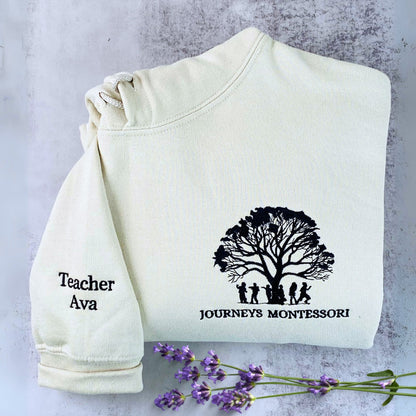 Custom Embroidered Logo Hoodie