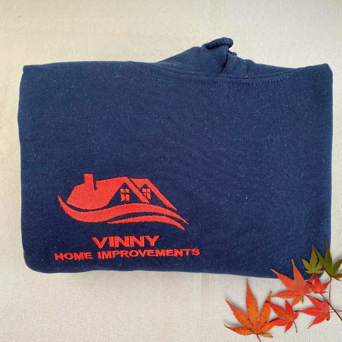 Custom Embroidered Logo Hoodie