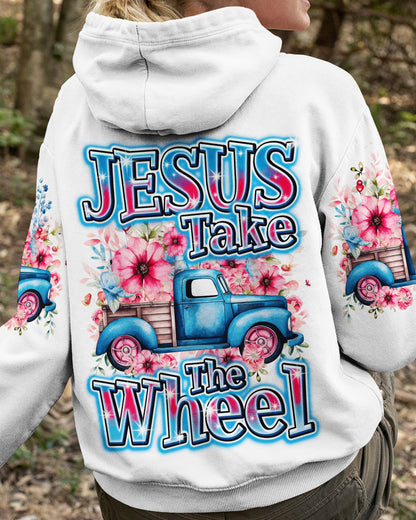 Jesus Take The Wheel Women's All Over Print Shirt - Ty1112231