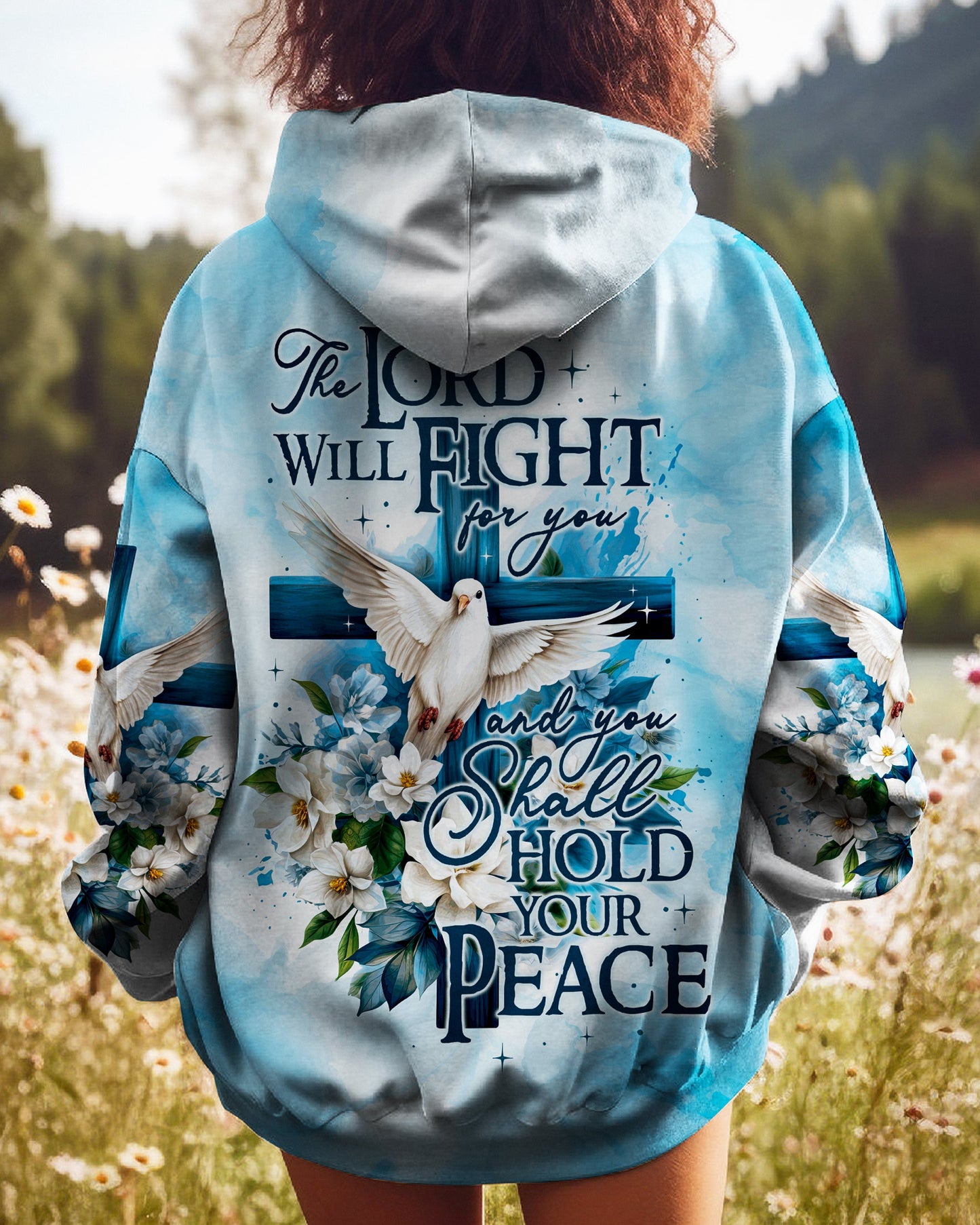 The Lord Will Fight For You Women's All Over Print Shirt - Ty2508233