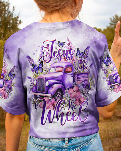 Jesus Take The Wheel Women's All Over Print Shirt - Ty0112231