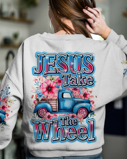 Jesus Take The Wheel Women's All Over Print Shirt - Ty1112231