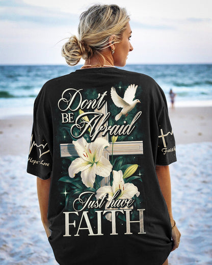 Just Have Faith Women's All Over Print Shirt - Ty0807231