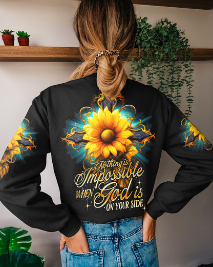 Nothing Is Impossible Women's All Over Print Shirt - Ty2707234