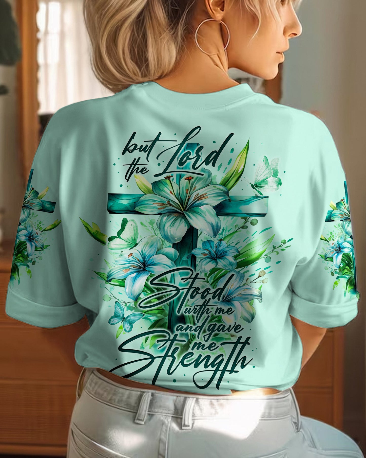 Lord Stood With Me Women's All Over Print Shirt - Ty2608231