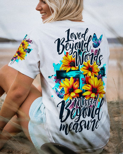 Loved Beyond Words Women's All Over Print Shirt - Ty2407232