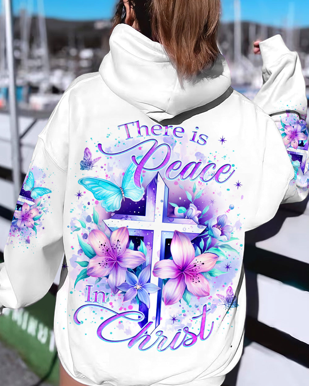 There Is Peace In Christ Women's All Over Print Shirt - Yhkd1611231