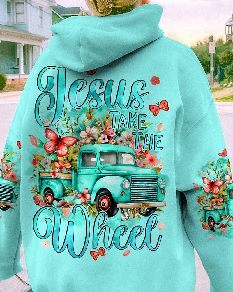 Jesus Take The Wheel Women's All Over Print Shirt - Tyqy0712232