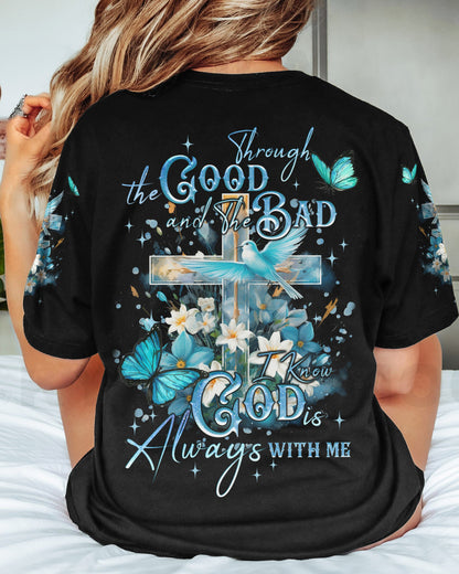 God Always With Me Women's All Over Print Shirt - Tyqy2009232