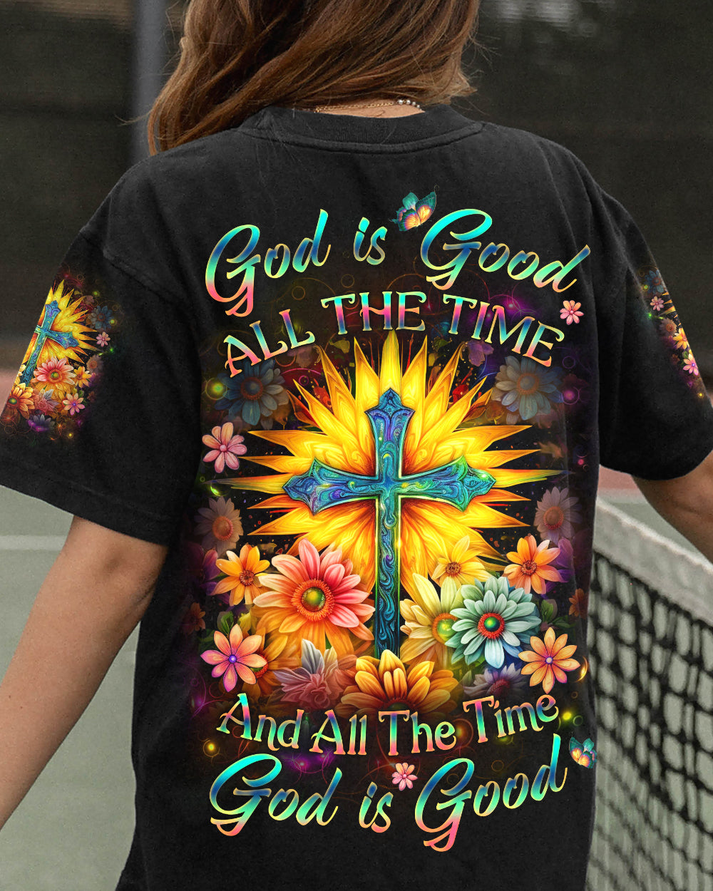 God Is Good All The Time Women's All Over Print Shirt - Yhlh0410233